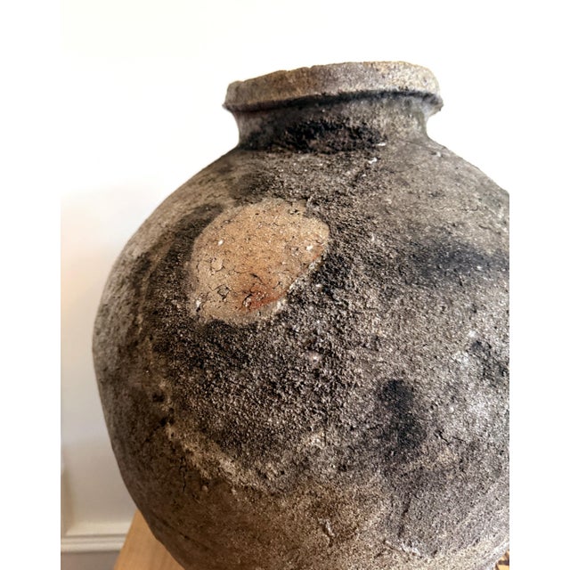 Large Japanese Contemporary Shigaraki Tsubo with Tomobako by Shiro Tsujimura For Sale - Image 4 of 18