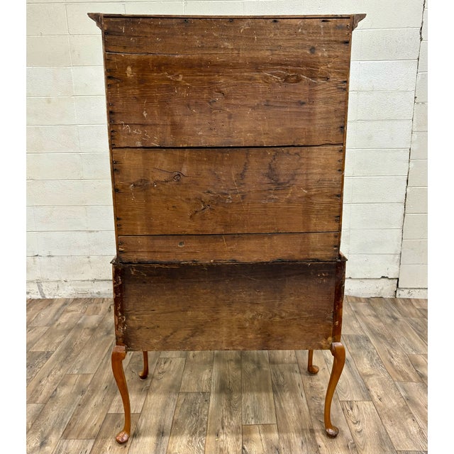 イデー　WAVE TALL CHEST Maple Antique Flat Top Curly Maple or Tiger Maple Queen Anne
