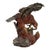 Austrian Franz Bergman (Attr) Cold Painted Bronze Fighting Eagles C1890 For Sale - Image 4 of 8