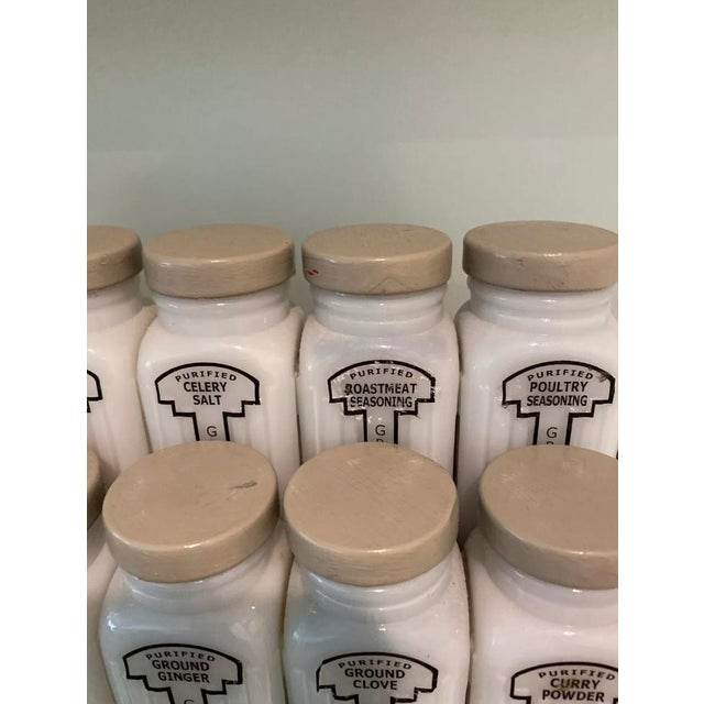 1940’s Griffith Laboratories Spice Jars-Set of 12 For Sale - Image 9 of 10