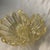 Mid-Century Modern Midcentury Italian Murano Champagne Art Glass Clamshell Dish With Gold Flecks For Sale - Image 3 of 5