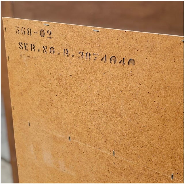 1970s Brutalist Lane Staccato Wall Mirror For Sale - Image 12 of 12