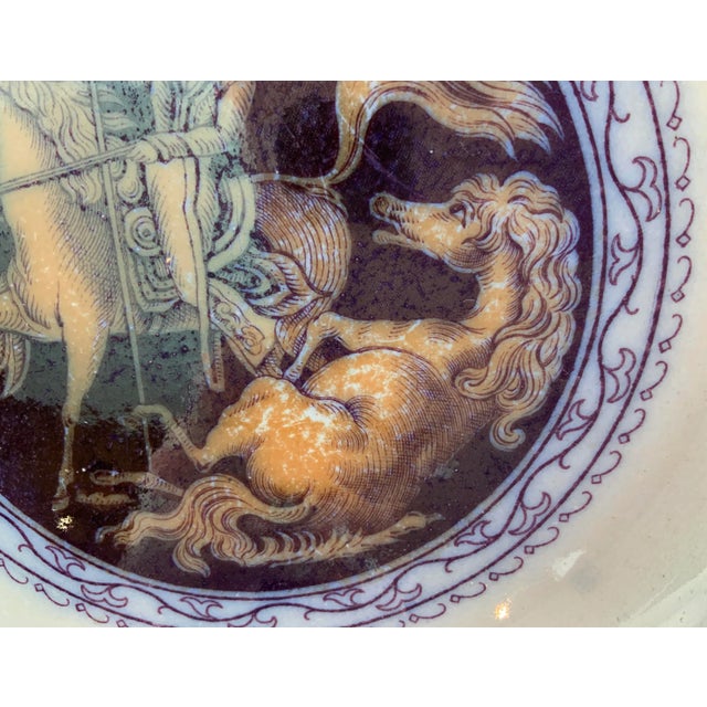 Mid 19th Century Antique Forster & Elsmore Vaquero Plate - Circa 1850 For Sale - Image 5 of 12