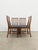 Set of 4 authentic vintage mid century modern dining chairs. By A.H. McIntosh Ltd (unmarked). This set is in excellent...