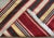 1940s Vintage Turkish Hand Woven Kilim Runner - 2′10″ × 19′3″ For Sale - Image 9 of 11