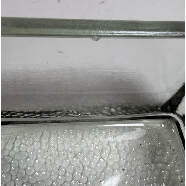 1960s Lumax Le Corbusier/Charlotte Perriand Glass Ashtray Catch All For Sale - Image 10 of 12