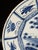 18th Century Blue and White Faience Charger in the style of Delft Kraak, Netherlands For Sale - Image 7 of 13