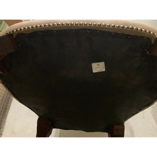 Wood Mid Century Traditional Armchair For Sale - Image 7 of 10