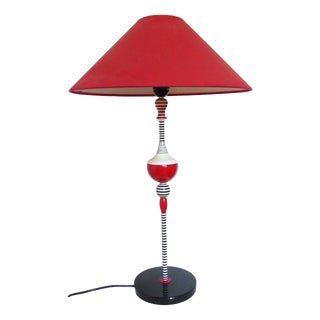 Postmodern Table Lamp from Olivier Villatte, 1980s For Sale