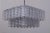 Mid-Century Modern Nickel Plated Chandelier from Austrolux, 1960s For Sale - Image 3 of 18