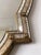 Hollywood Regency Large Vintage Venetian Brass Cartouche Mirror – Gold Hollywood Regency, Spanish 1980s For Sale - Image 3 of 11