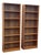 Pair of Tall Mid-Century Modern Scandinavian Bookcases, 83.5" Tall For Sale