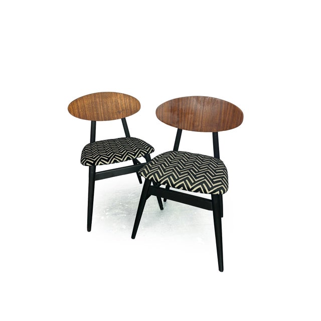 Mid-Century Modern Mid-Century Modern Drop Leaf Dining Table and Butterfly Dining Chairs, 1950s, Set of 3 For Sale - Image 3 of 12