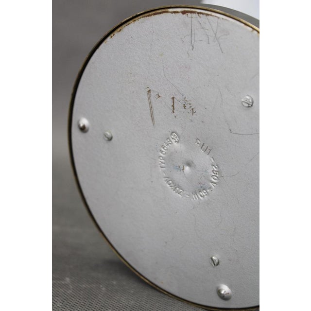 Mid-Century Chrome Table Lamp attributed to Zukov, 1970s For Sale - Image 10 of 13