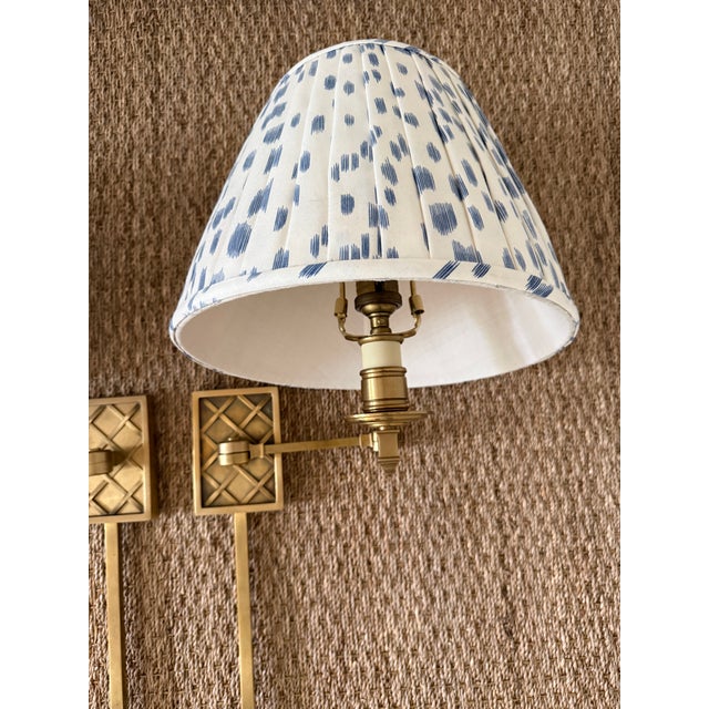 Metal Pr Alexa Hampton, Les Touches Wall Sconces For Sale - Image 7 of 11