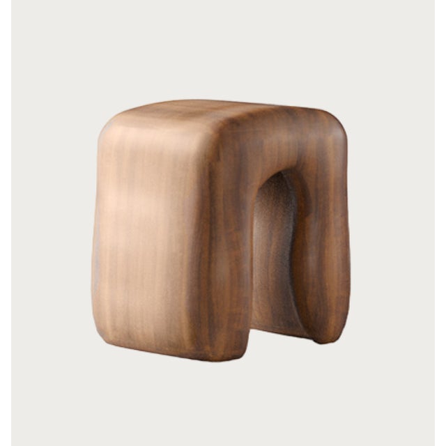 Manikin Stool in Wood by Alter Ego Studio For Sale - Image 4 of 4