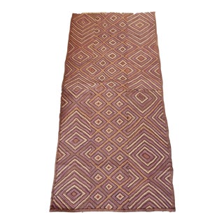 Kuba Kasai Velvet Raffia Textile Zaire For Sale