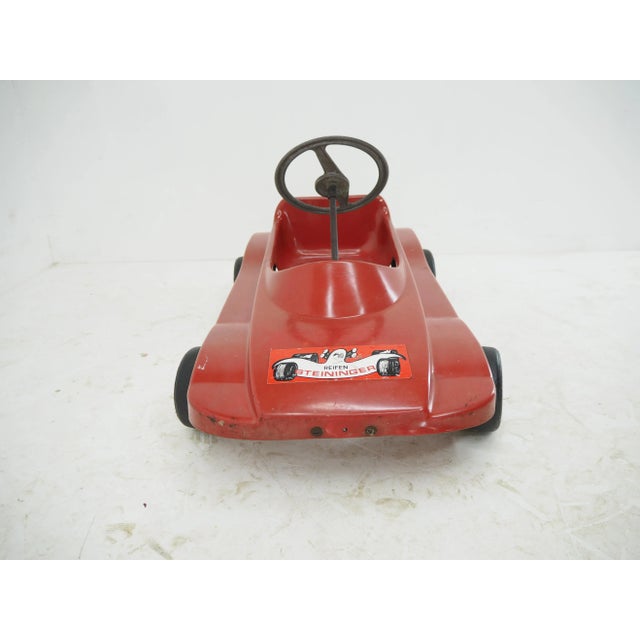 Mid-Century Modern Mid-Century Kids Mechanical Pedal Car, 1960s For Sale - Image 3 of 12