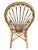 Mid-Century Dutch Rattan Armchair, 1960s For Sale - Image 6 of 7