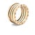 Bvlgari 18ct Yellow Gold B.Zero1 Four-Band Ring 12.32g For Sale - Image 6 of 6
