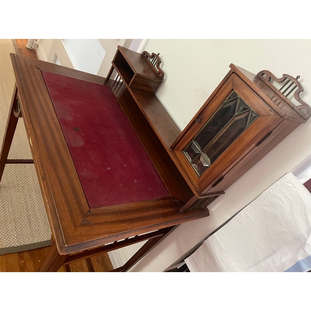 1930s Art Deco Lady Secretaire For Sale - Image 4 of 13