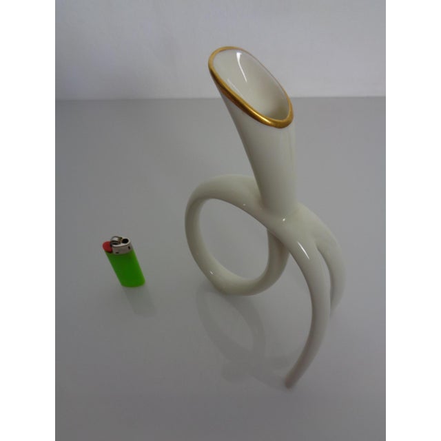 Filigree Porcelain Vase from Lindner, Germany, 1960s For Sale - Image 10 of 18