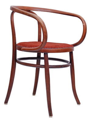 Antique Bentwood Chair from Mundus, Vienna, 1910s