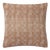 Amber Lewis x Loloi Dolly Clay / Natural 22'' x 22'' Cover Only Pillow For Sale