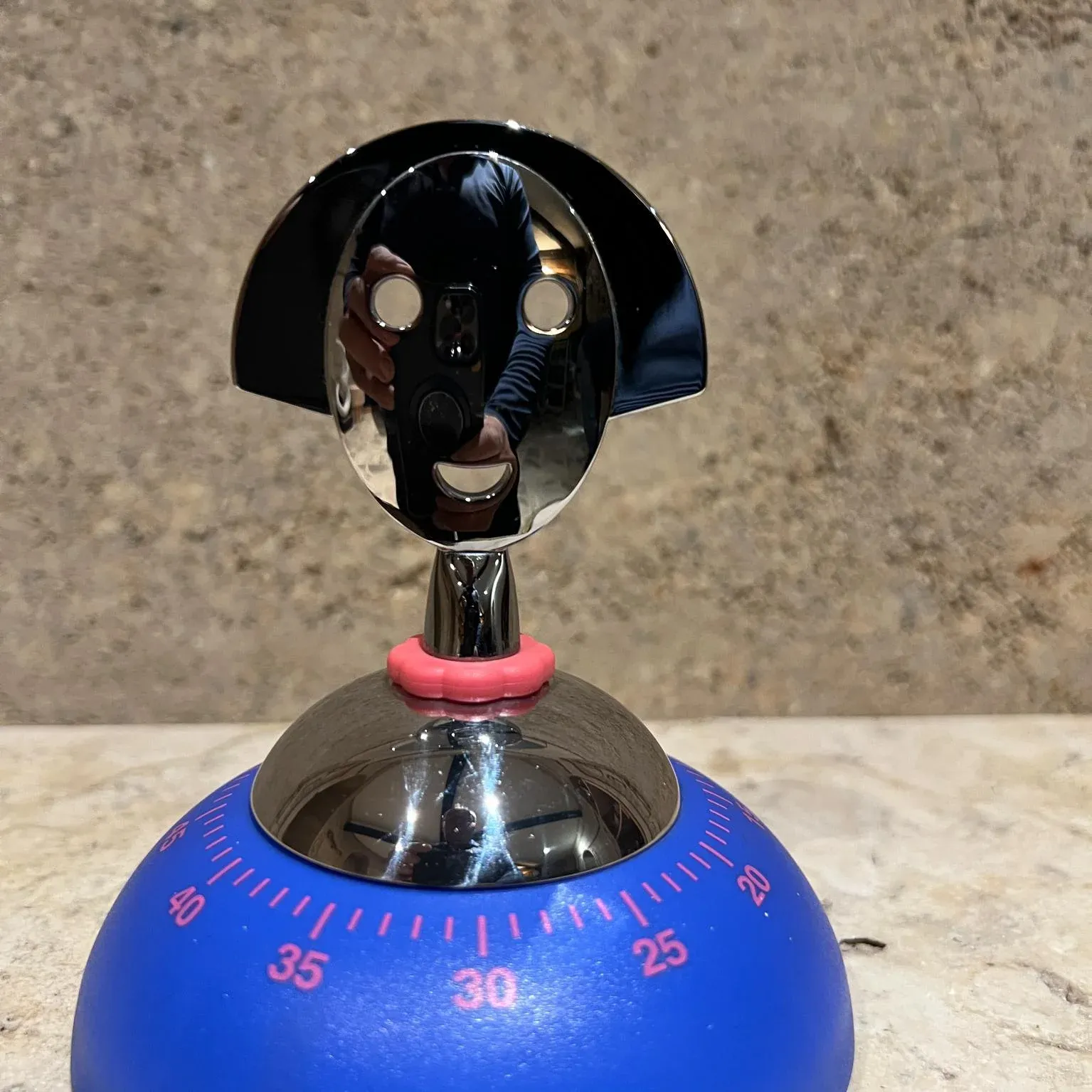 1990s Alessi Kitchen Timer by Alessandro Mendini Italy | Chairish