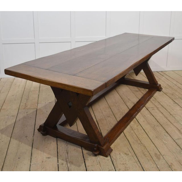 Oak Refectory Table, 1890s For Sale - Image 12 of 12