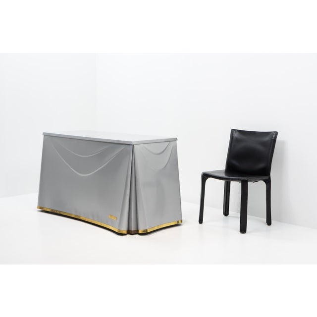 Vintage Draped Table by J. Dickinson for Sutherland, 1990s For Sale - Image 14 of 15