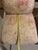 Pair of Vintage Floral Slipper Chairs With Turned Legs & Brass Casters For Sale - Image 16 of 17