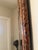 Vintage British Colonial Style Burnt Bamboo and Cane Wall Mirror For Sale - Image 12 of 12