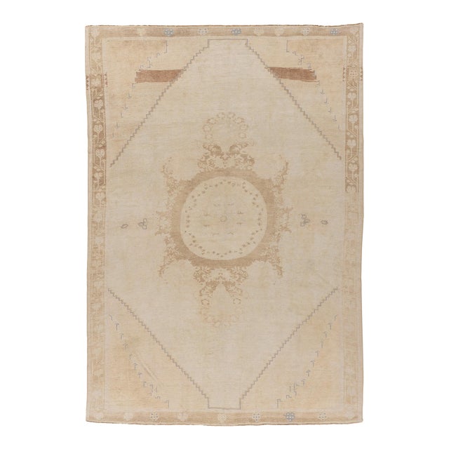 Vintage Turkish Kars Rug 7'3 X 10'2 For Sale