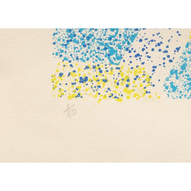 1970s Dominik Rehban, Multicolor Hexagons, Screenprint, Signed For Sale - Image 4 of 5