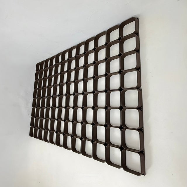 Space Age Six-Piece Plastic Wall Panel System, 1970s For Sale - Image 14 of 18