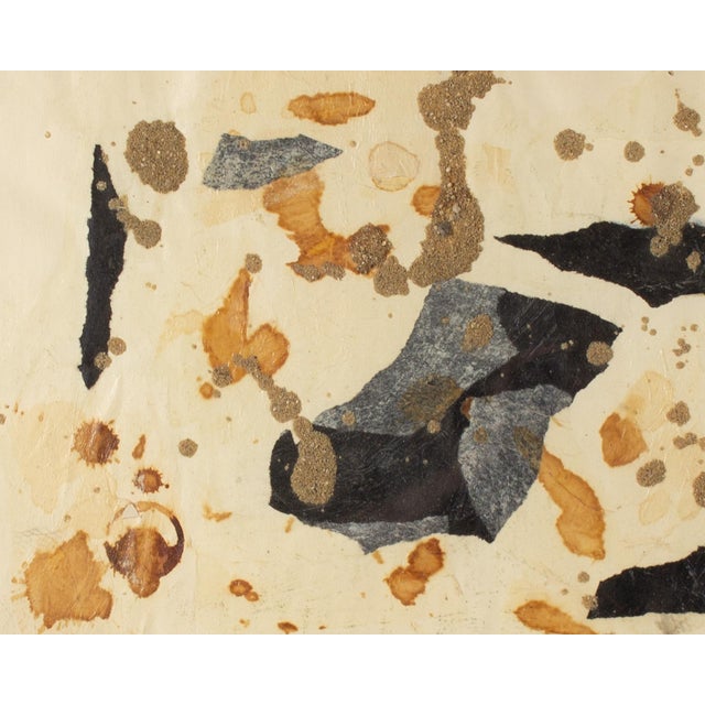 1950s 1958 Mixed Media Collage by James Spencer Russell For Sale - Image 5 of 7