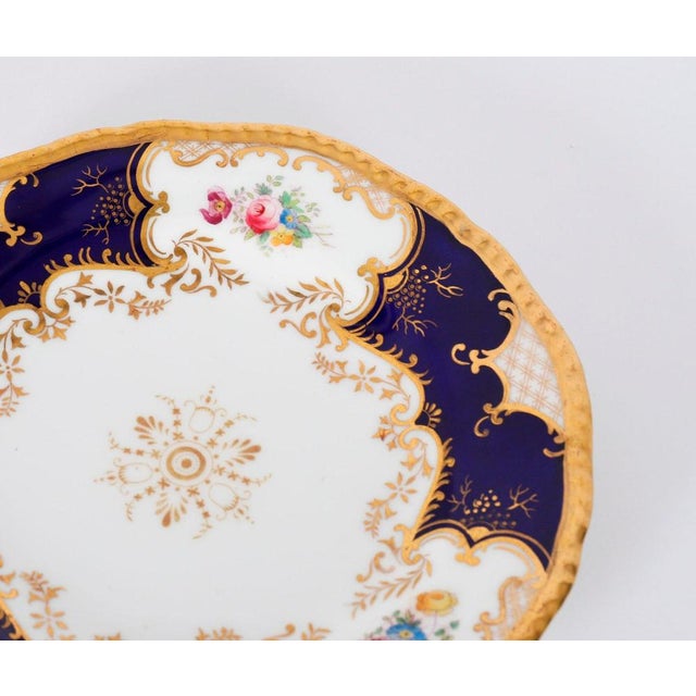 Antique Coalport Bat Wing Porcelain Tea Service, 20th Century, Set of 25 For Sale - Image 18 of 18