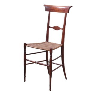 Antique Chiavarina Chair from Gio, 1900s For Sale