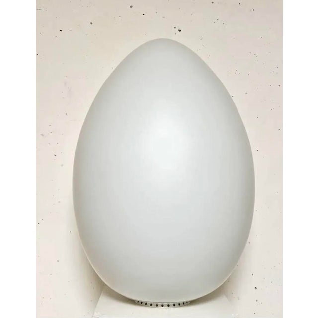 Ben Swildens, Egg Lamp, Model 1043, light glass circa 1970. Perfect condition. I have official proof of authenticity such...