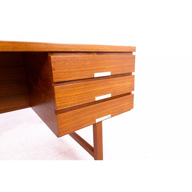 Teak Desk from Eigil Petersens Mobelfabrik, Denmark, 1960s For Sale - Image 14 of 18