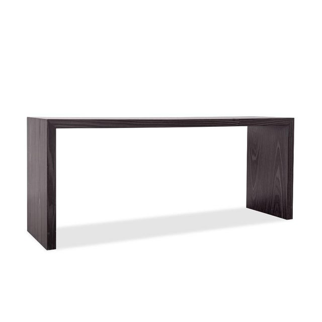 The Vintage Macassar Wood Console or Sofa Table is a refined statement in restraint and craftsmanship. Defined by its...
