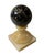Late 19th Century Italian Grand Tour Marble and Alabaster Sculpture Ball on Stand For Sale In Tampa - Image 6 of 7