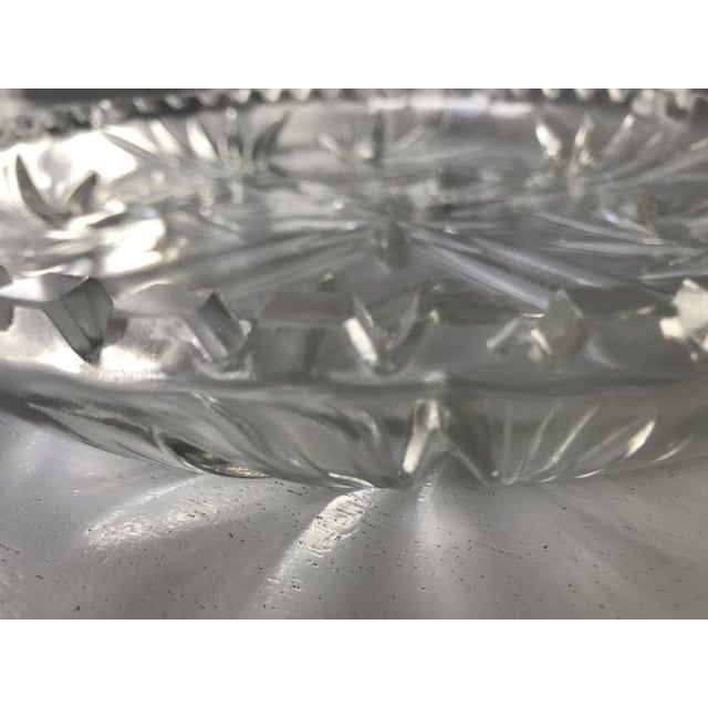 Hand-Cut Crystal Plate, 1970s For Sale - Image 17 of 18