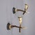 A Pair Great Black Forest Wall Sconces With Deer Horns, Germany Ca. 1900 For Sale - Image 4 of 8