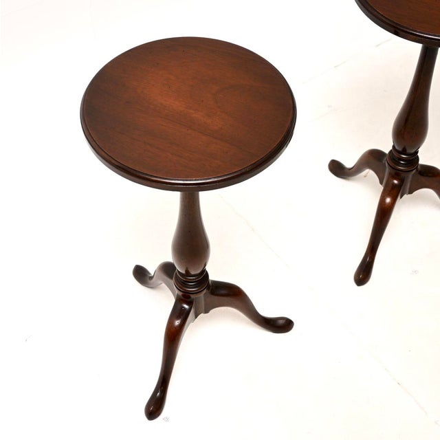 Georgian Wine Tables, 1950s, Set of 2 For Sale - Image 3 of 8