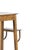 Art Nouveau Column in Chestnut Wood For Sale - Image 4 of 6