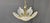 Vintage Italian Glass and Brass Chandelier, 1970s For Sale - Image 15 of 17