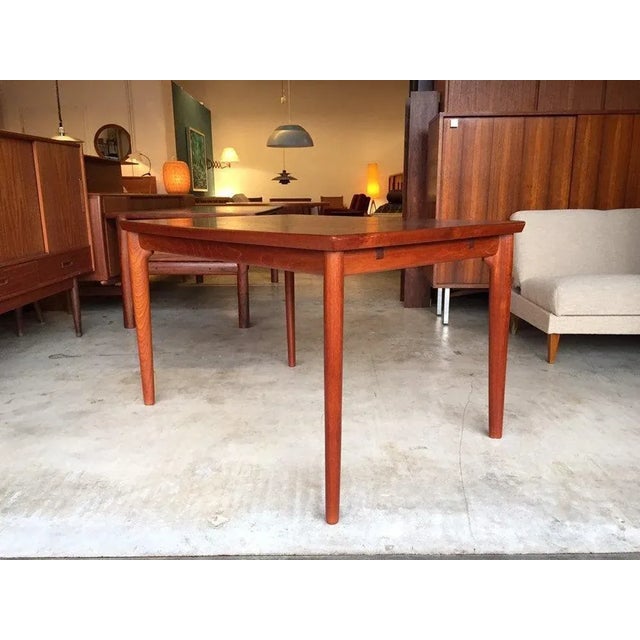 Danish Teak Dining Table by Sharnning & Elgaard for Randers, 1960s For Sale - Image 4 of 10