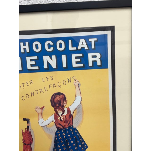 Framed Chocolat Menier Advertising Print For Sale In San Francisco - Image 6 of 12
